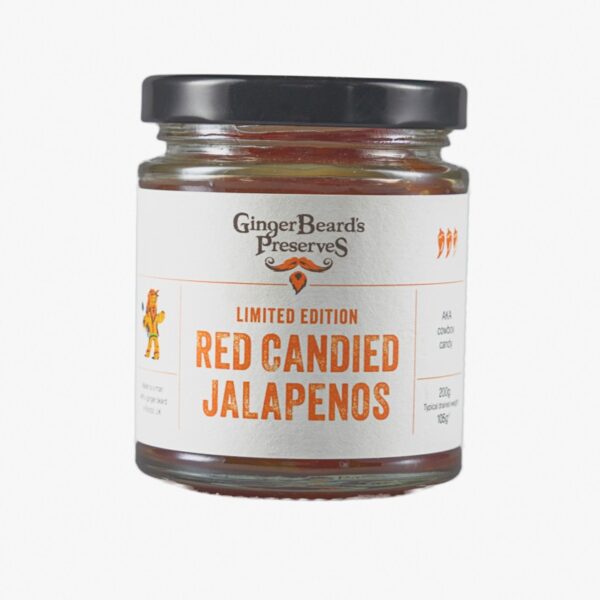 Limited Edition Red Candied Jalapenos