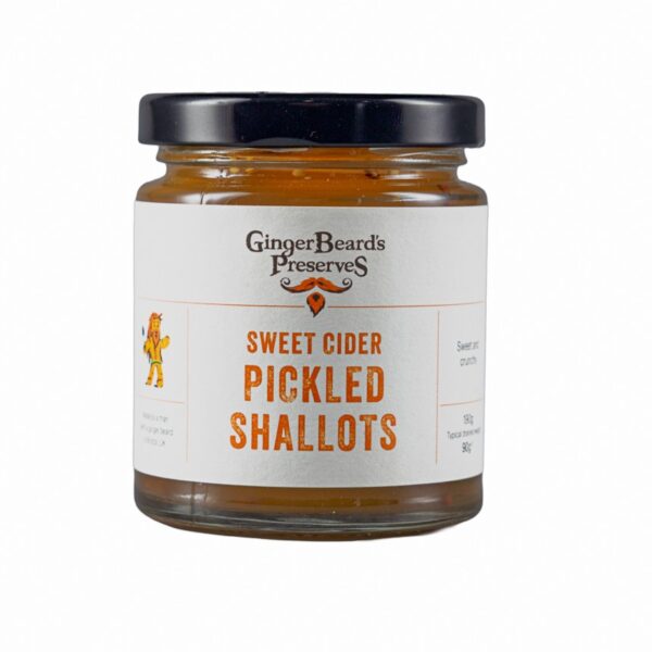 Sweet Cider Pickled Shallots